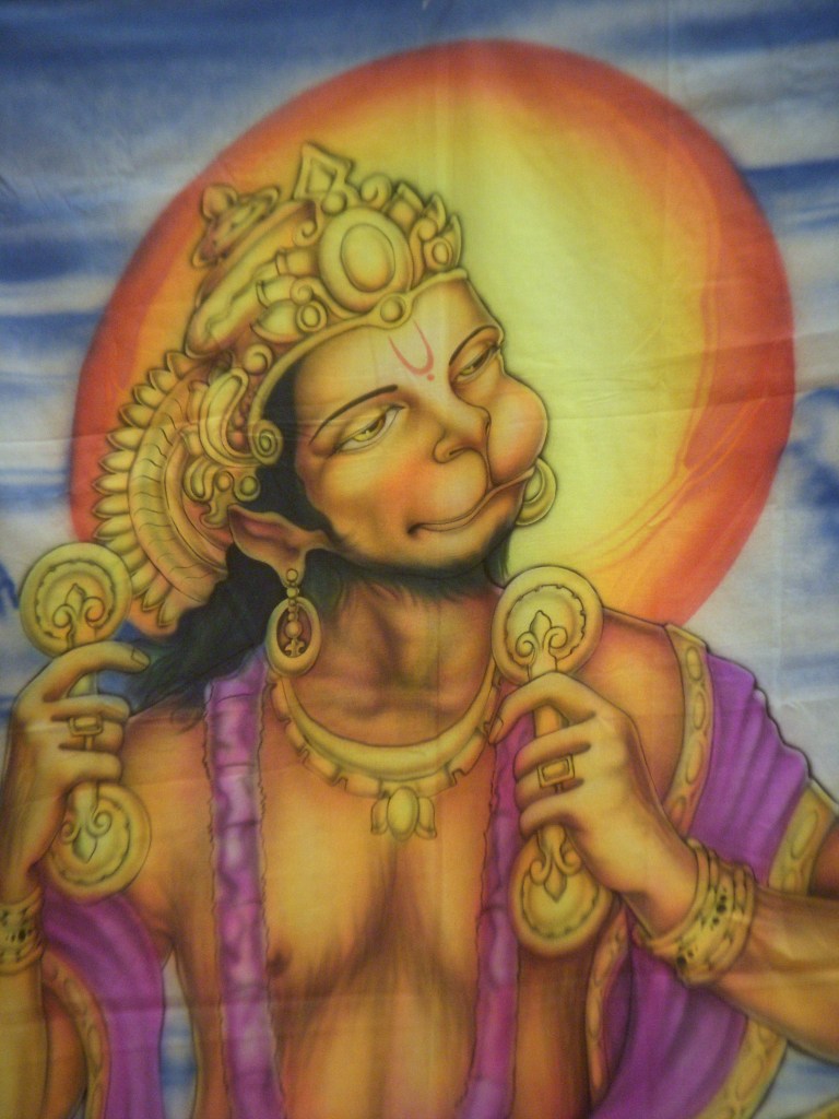 The Bhakti yogi Hanuman