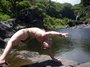 Wild thing at the 7 sacred pools